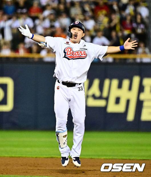 정해영이 또 무너졌다! ‘9회초 역전 헌납’ 두산, 9회말 김인태 대타 끝내기 작렬…연이틀 KIA 제압 ‘27일 만에 3연승 질주’ [잠실 리뷰]