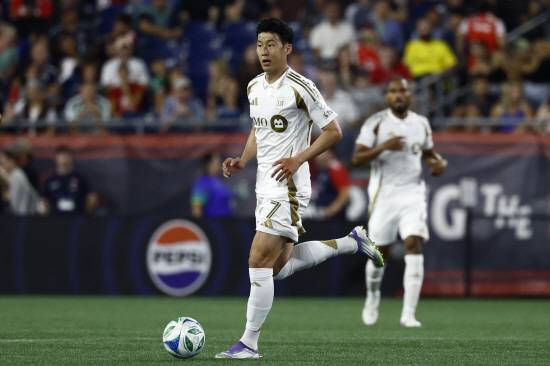 손흥민, 첫 AS+최고 평점 '이게 바로 월클!'…LAFC 선발 데뷔전 맹활약→뉴잉글랜드전 2-0 완승 견인
