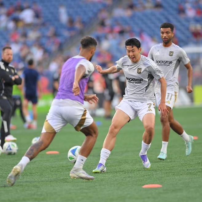 LAFC 손흥민, MLS 첫 도움 기록한 듯했지만 '취소'