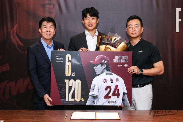 이상한 키움-송성문, 6년 120억 계약한지 13일만에