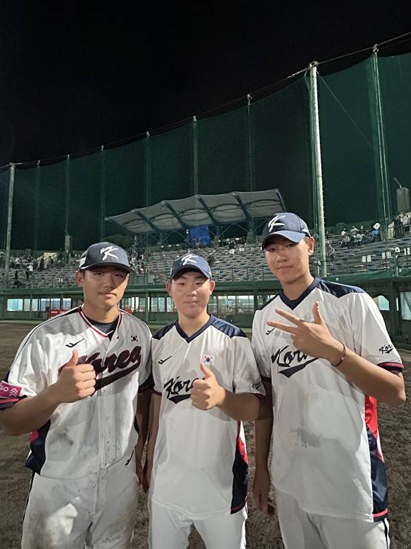 '팀 노히트노런' 한국 U-18 야구대표팀, 이탈리아에 8-0 완승