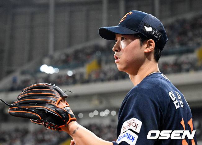 '152km 쾅쾅' 이래서 엄상백을 포기 못했다…마침내 활용법 찾은 한화, PS 불펜 카드 되나