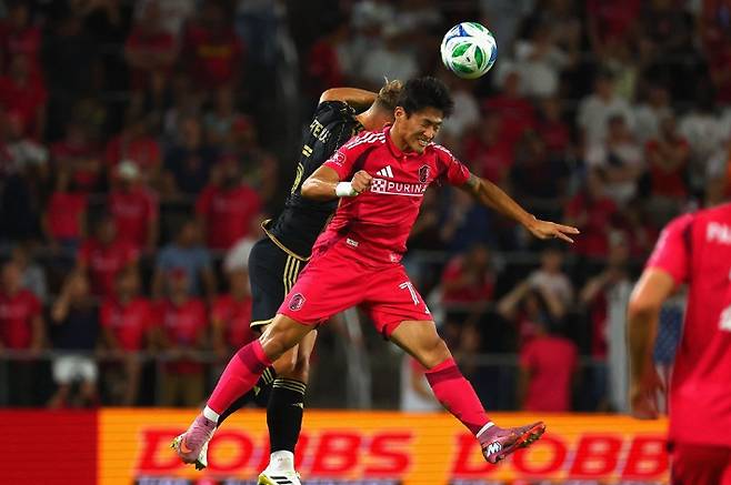 '무려 손흥민 보유' LA FC 감독의 우문현답