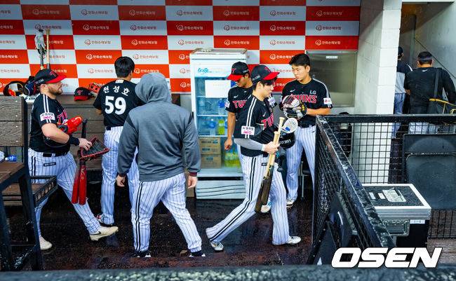 왜 폰세가 아니지? 정우주로 바뀐 한화 선발…우천 취소에 웃는 LG, 대전서 '우승 축포' 터뜨리나