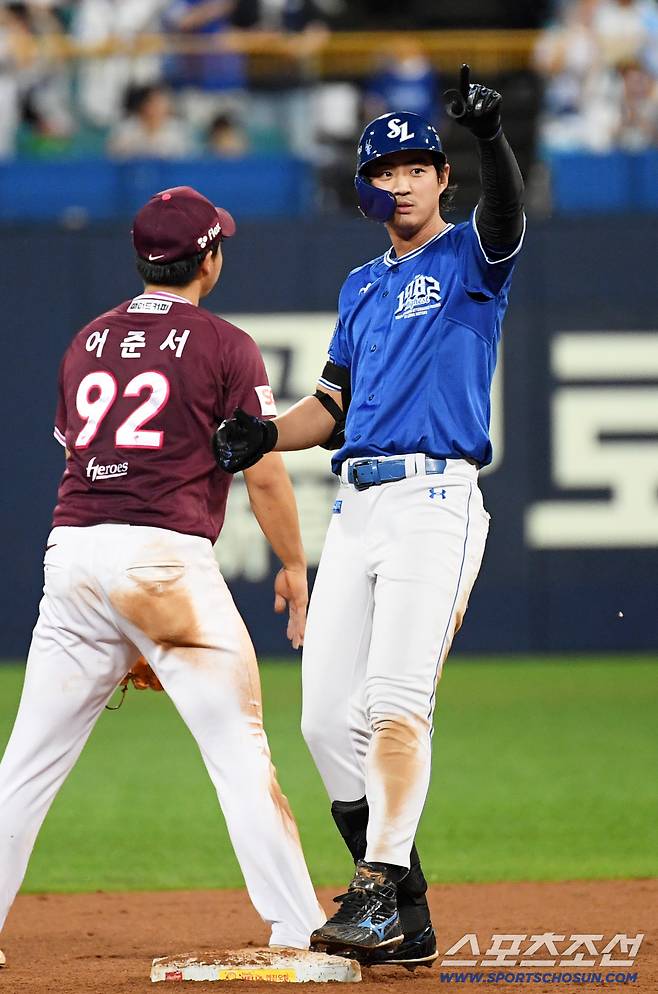 최악의 변비 야구, 그런데 이걸 이기네...'디아즈 결승타' 삼성, 키움 꺾고 4위 수성 '청신호' [고척 현장]