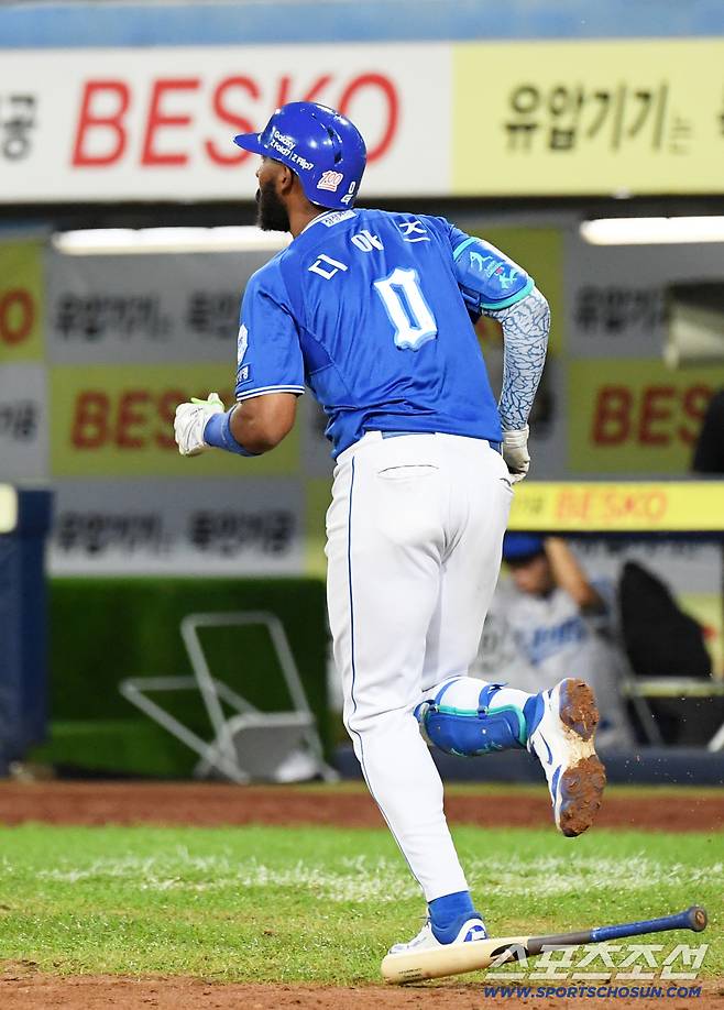 최악의 변비 야구, 그런데 이걸 이기네...'디아즈 결승타' 삼성, 키움 꺾고 4위 수성 '청신호' [고척 현장]