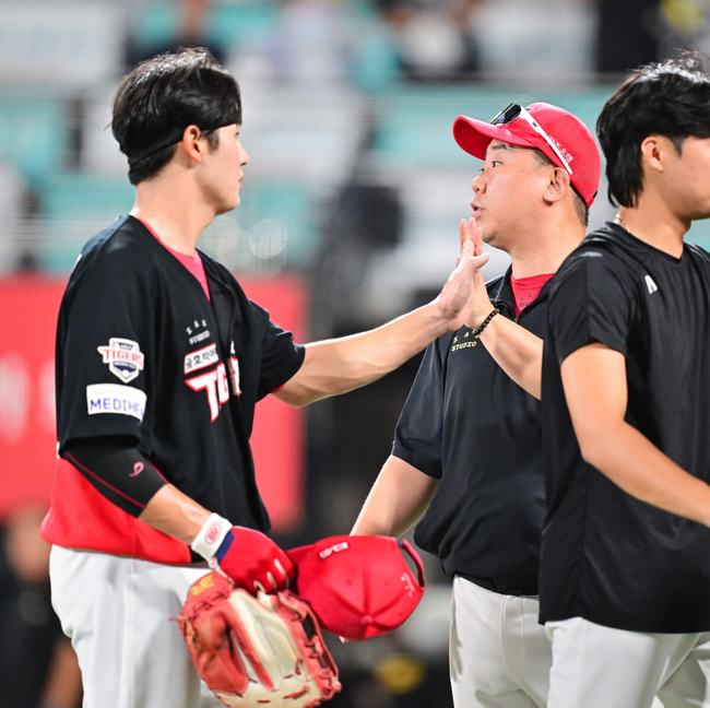 18홈런 꽃미남 1루수 정착→위즈덤 결별, 새 외인 외야수인가...이범호 감독 “선우가 키를 쥐고 있다”
