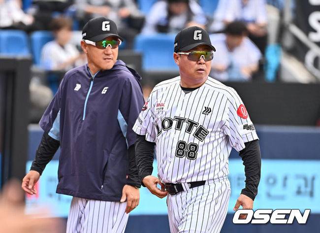 “납득도 못하고 훈련만 하면 막노동이지” 롯데 8년 연속 PS 탈락인데, 김태형 왜 지옥훈련에 반대 의견 냈나