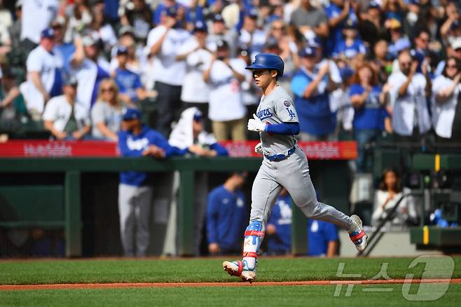 다저스 김혜성, 정규리그 최종전서 120일 만에 시즌 3호 홈런