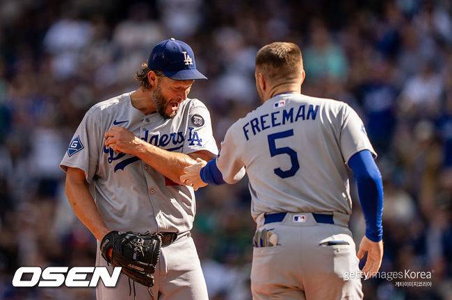 '223승' 커쇼의 역사적 마지막 등판, 김혜성이 결승포로 함께했다...오타니도 개인 최다 55호포 폭발 [LAD 리뷰]