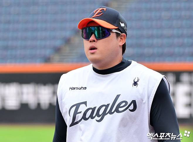 한화 '창단 첫 대기록' 아직 무산 안 됐다? 김경문 감독, 류현진 추가 등판 언급…