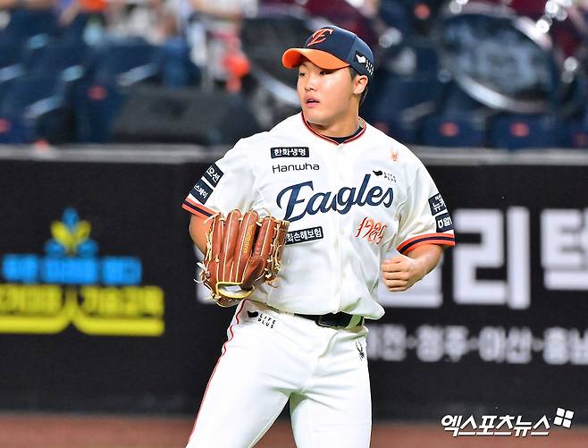 한화 '창단 첫 대기록' 아직 무산 안 됐다? 김경문 감독, 류현진 추가 등판 언급…