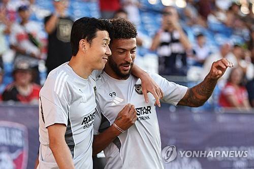 손흥민 품기엔 MLS 수준 너무 낮다…입단 8경기만에 8골→부앙가와 17골 합작, 'MLS 신기록' 작성