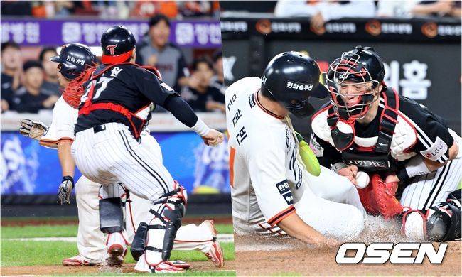 LG, 정규리그 우승 앞두고 흔들렸다…박동원 홈 실책 두 번의 뼈아픔[민경훈의 줌인]