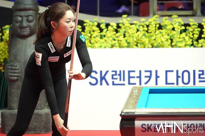 '충격패' 스롱 피아비, 이마리에 승부치기 끝 덜미...차유람도 탈락, 김가영은 히다와 격돌