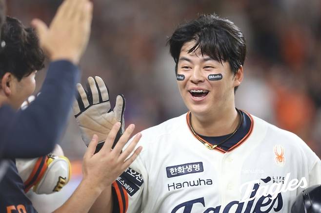 ‘한화 희소식’ 9월 ‘미친 타격감’ 가을 앞두고 깨어난 4번→노시환도 “가을 도파민, 나랑 잘 맞아” [SS스타]