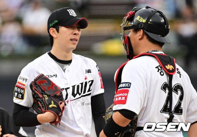‘지면 탈락인데’ KT 초비상! 한화 1.5군에 1회 스리런포 헌납→6실점 날벼락…오원석+패트릭 다 무너졌다 [오!쎈 수원]