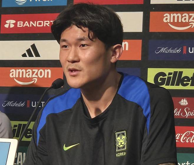 브라질전 앞둔 홍명보호에 '초대형 악재' 터졌다...김민재, UCL 파포스전 부상 안고 풀타임 소화→훈련 불참