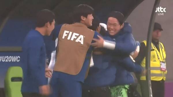 '우승했어?' 16강확정 아닌데 '막판수비→승리' 좋아한 U-20 [스한 스틸컷]