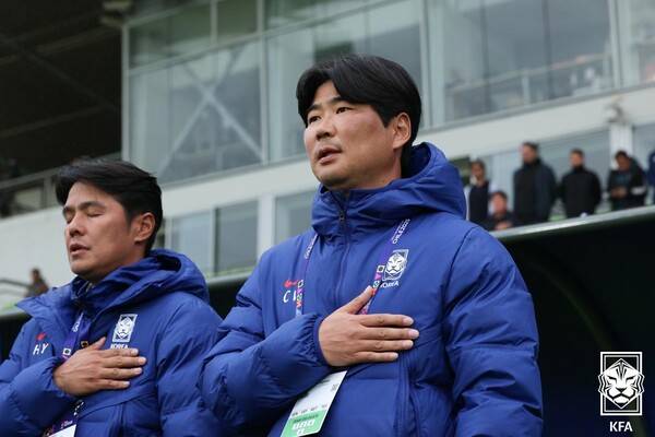 '우승했어?' 16강확정 아닌데 '막판수비→승리' 좋아한 U-20 [스한 스틸컷]