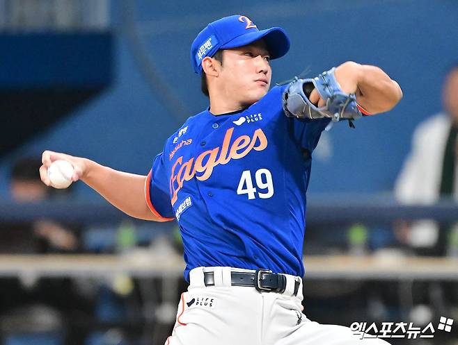 한화 최종전 '1이닝 4실점' 충격 블론→PS 엔트리 조기 탈락?…'12G ERA 3.78' 윤산흠, 日 교육리그 명단 포함