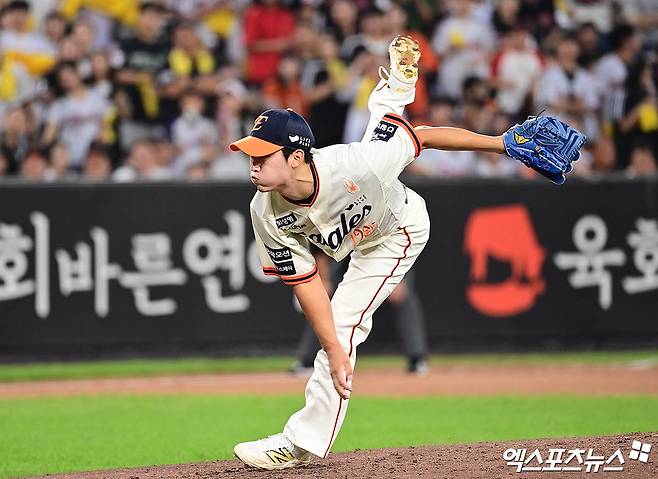 한화 최종전 '1이닝 4실점' 충격 블론→PS 엔트리 조기 탈락?…'12G ERA 3.78' 윤산흠, 日 교육리그 명단 포함