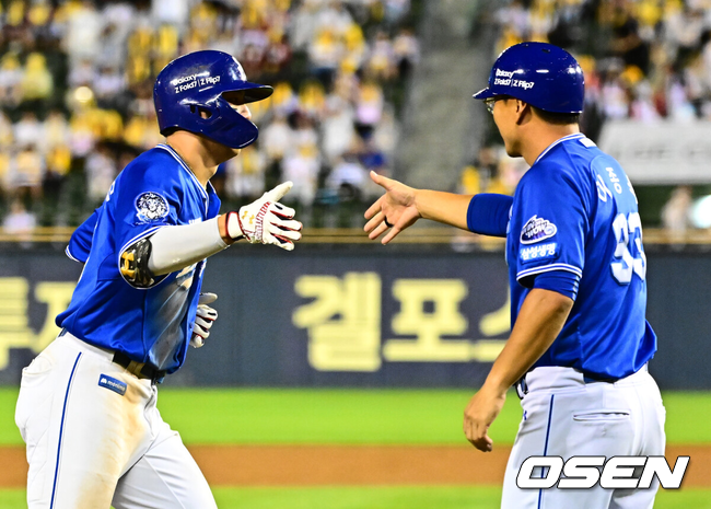 주효상 동점타→김규성 역전 끝내기타, KIA 최종전 9-8 짜릿 엔딩 ...삼성 와카 전초전 5점 빅이닝 위용 [광주 리뷰]