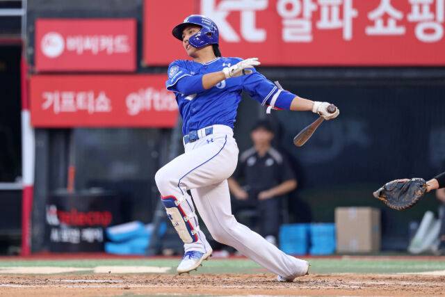 '아뿔싸' 삼성, WC 1차전서 '천적' 구창모 만난다…9월 이후 'OPS 1.181' 이재현이 키 플레이어