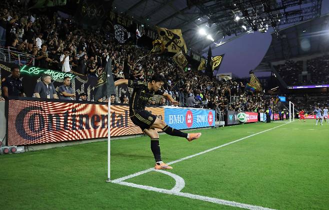 '5백'에 막힌 손흥민의 골 퍼레이드…LAFC, 부앙가 골로 5연승 행진