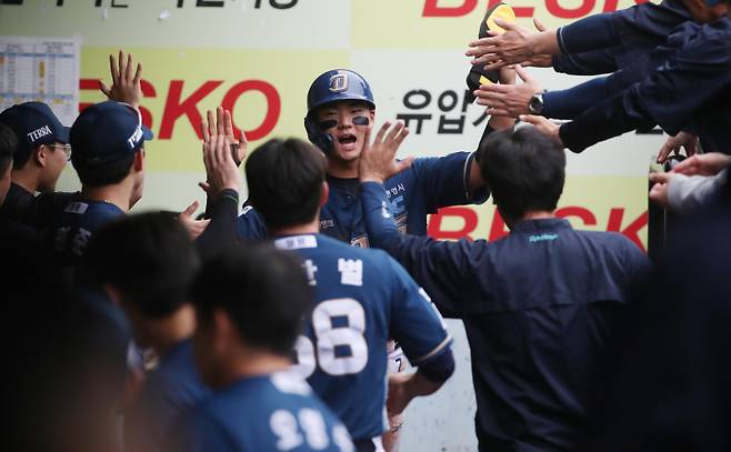 '승승승승승승승승승승' 10연승을 가을야구에서 완성…NC, 삼성 4-1로 '기선제압' [WC1]