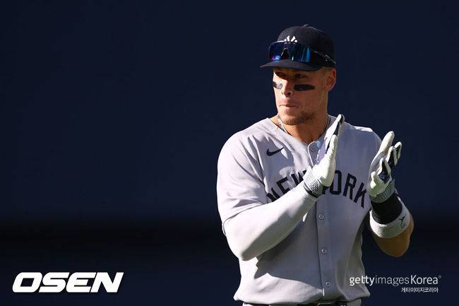 ‘처참하게 무너진 양키스’ 저지, 3번째 MVP 시즌에 또 우승 실패하나 “한 번만 이긴다면…”