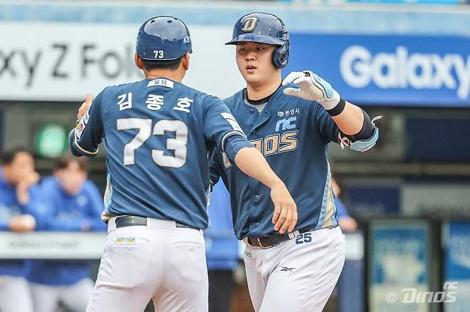 결국 박건우-김형준 다 빠졌다…NC 11연승 도전 라인업 공개, 삼성은 김지찬 제외