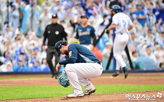 NC 로건, '1회에만 4볼넷' KBO 역대 불명예 타이 기록→'2·3·4회 퍼펙트' 환골탈태…어떤 모습이 진짜야?
