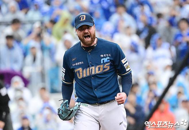 NC 로건, '1회에만 4볼넷' KBO 역대 불명예 타이 기록→'2·3·4회 퍼펙트' 환골탈태…어떤 모습이 진짜야?