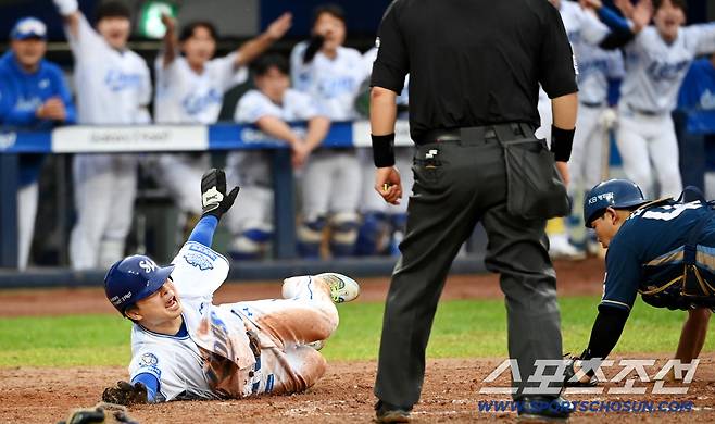 '승리 당했다' 달랑 1안타 치고 이겼다...기적의 생존 삼성, 준PO 올라갔는데 걱정이네 [WC2 현장]
