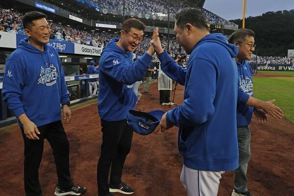 '준PO 진출' 삼성 박진만 감독