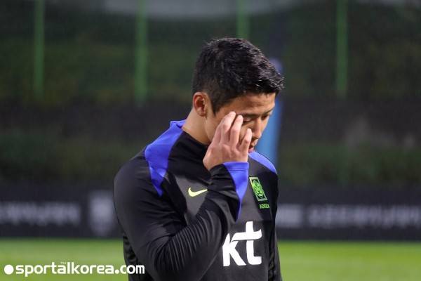 [현장포커스] 설영우·이재성·이강인·손흥민 제외 22人 풀 트레이닝 참여…황희찬은 부상 의심