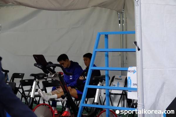 [현장포커스] 설영우·이재성·이강인·손흥민 제외 22人 풀 트레이닝 참여…황희찬은 부상 의심