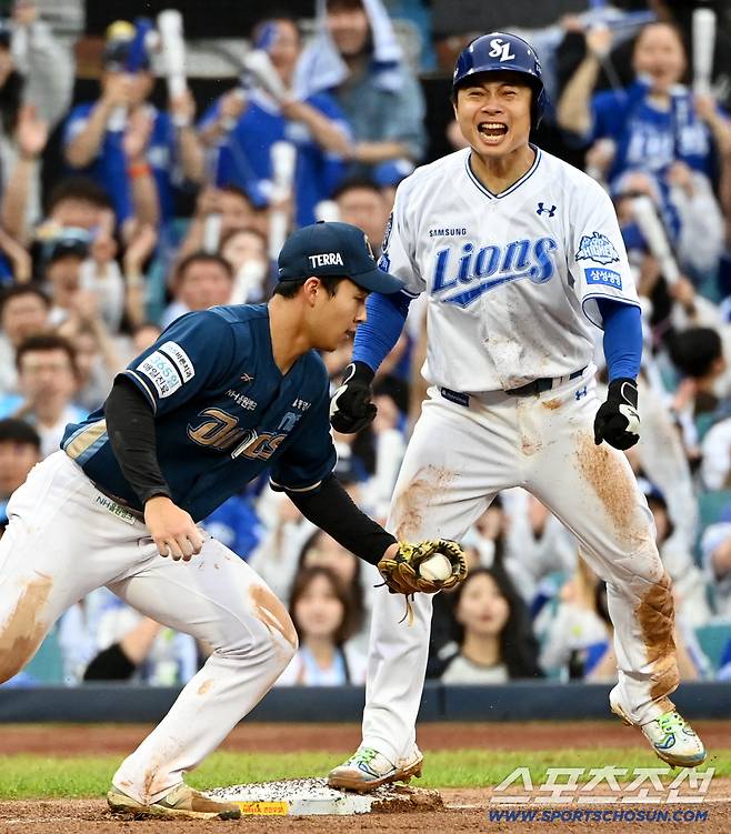 가을만 되면 대구를 들썩이게 하는 사나이, 관록의 '하트맨'이 위기의 삼성 살렸다 [WC2 현장]