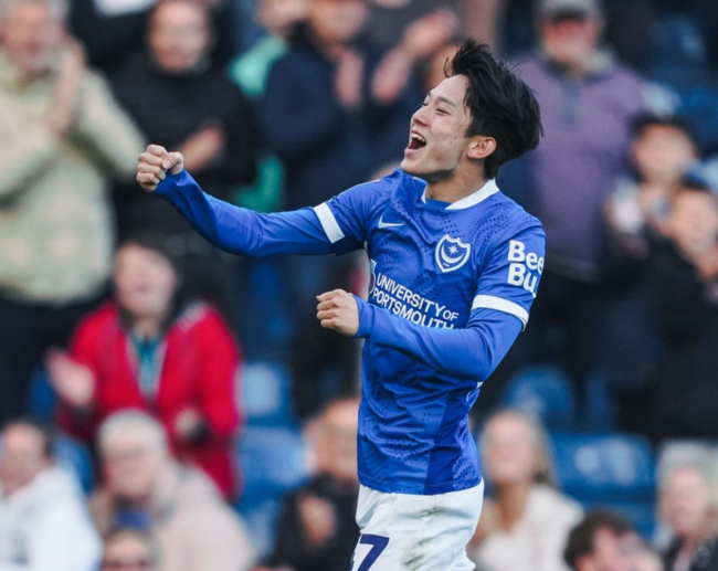 '토트넘 유망주' 양민혁, 영국 흔들다...포츠머스서 2경기 연속 결승포→BBC도 극찬