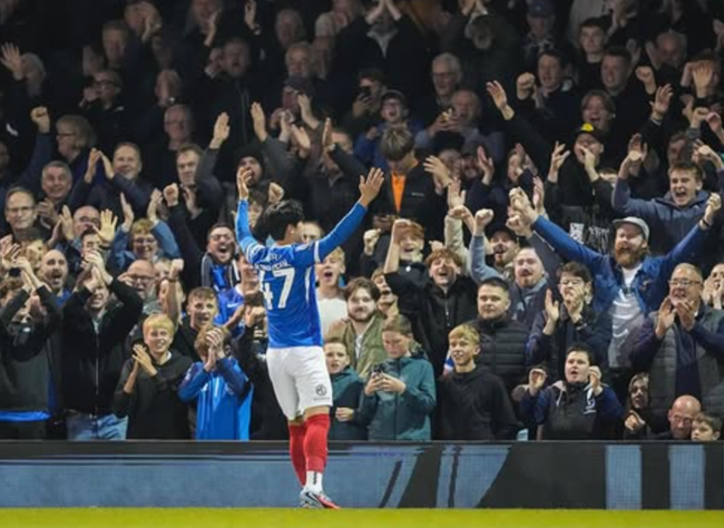 '토트넘 유망주' 양민혁, 영국 흔들다...포츠머스서 2경기 연속 결승포→BBC도 극찬