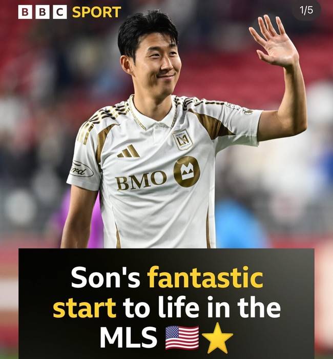 [MLS ISSUE] '겸손함+인간성', 손흥민이 메시-호날두와 다른 점...BBC 해설가