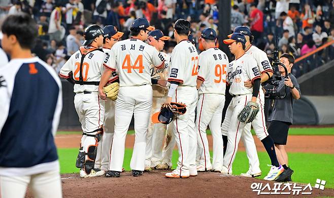 한화 이글스, 12일부터 가을야구 합니다…'26년 만의 KS 도전', 연습도 실전처럼→상무전 경기장 개방+응원단 운영