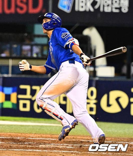 '타 구단의 부러움 한몸에…' 삼성 03년생 내야 듀오, 인천상륙작전 앞장선다 [준PO1]