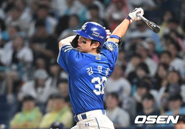 '타 구단의 부러움 한몸에…' 삼성 03년생 내야 듀오, 인천상륙작전 앞장선다 [준PO1]