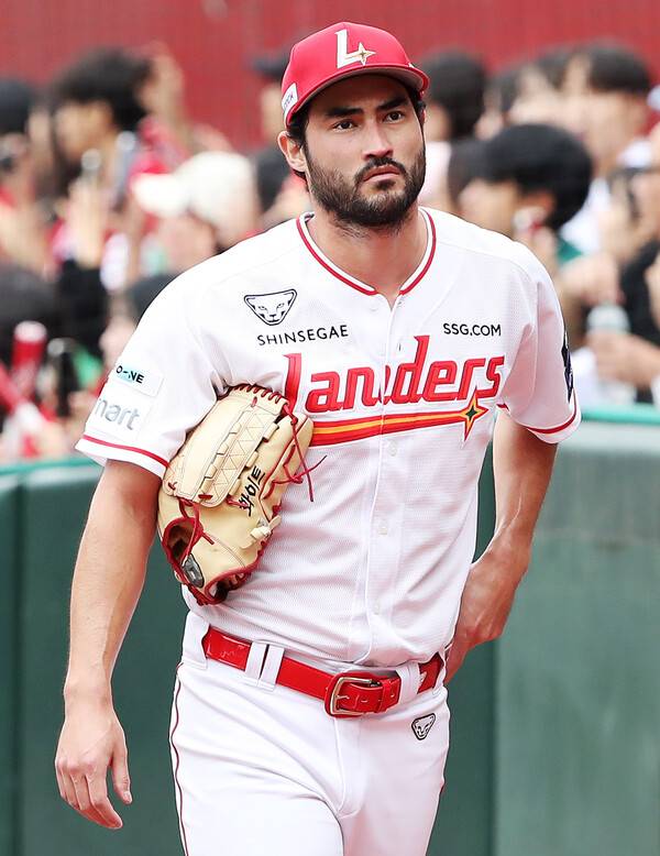 WBC 가물가물한가...SSG 화이트, KBO 조계현 위원장 앞에서 2이닝 3실점 조기강판 [스춘 준PO1]