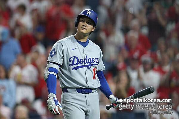 '타율 0.071' 오타니가 '칠푼이' 전락이라니, 걱정 커지는 다저스…'KKK' 굴욕 안긴 투수 상대로 살아날 수 있나