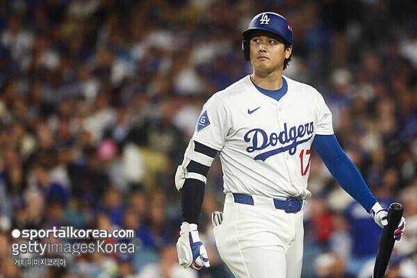 '타율 0.071' 오타니가 '칠푼이' 전락이라니, 걱정 커지는 다저스…'KKK' 굴욕 안긴 투수 상대로 살아날 수 있나