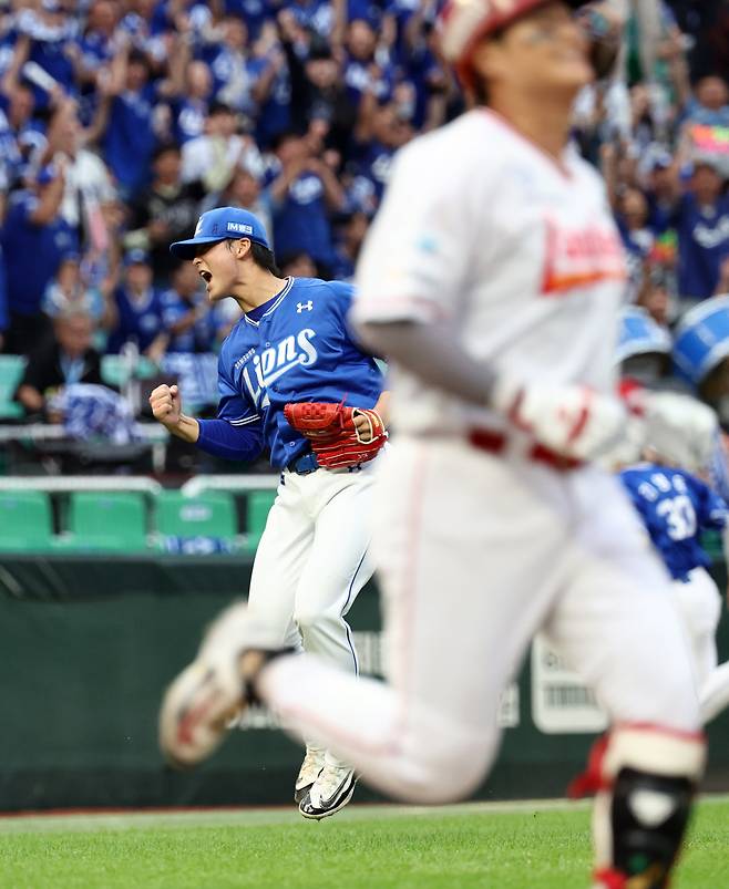 8회 2사 만루에도 마무리 못올린 삼성, 이기고도 답답