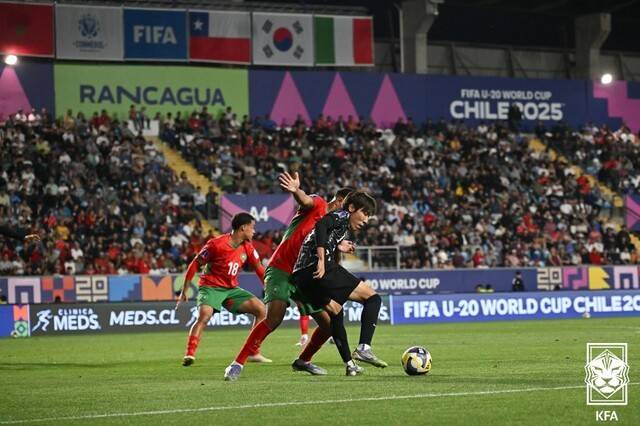 FIFA랭킹 11위의 아우들답네... '韓축구' 이창원호, '아프리카 최강' 모로코에 1-2 지며 U-20 월드컵 8강행 좌절